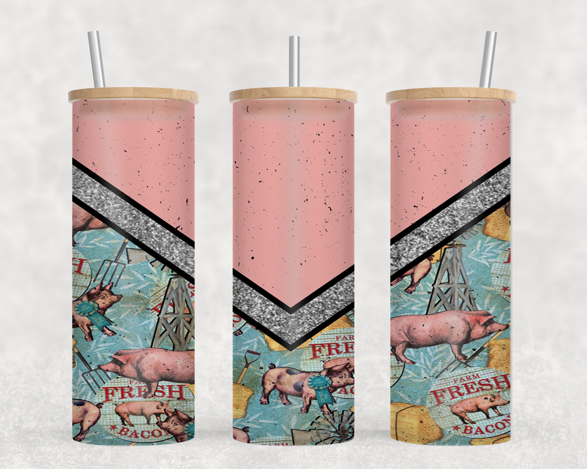 Pink Vee Pig-10599